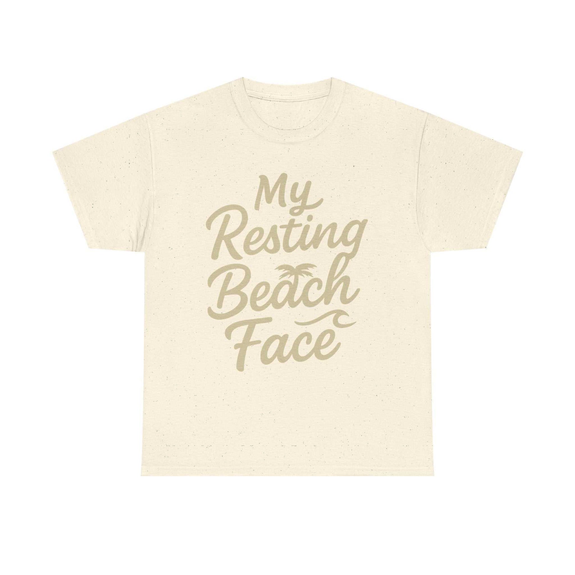 My Resting Beach Face Tee – Funny Summer Vibes T-Shirt