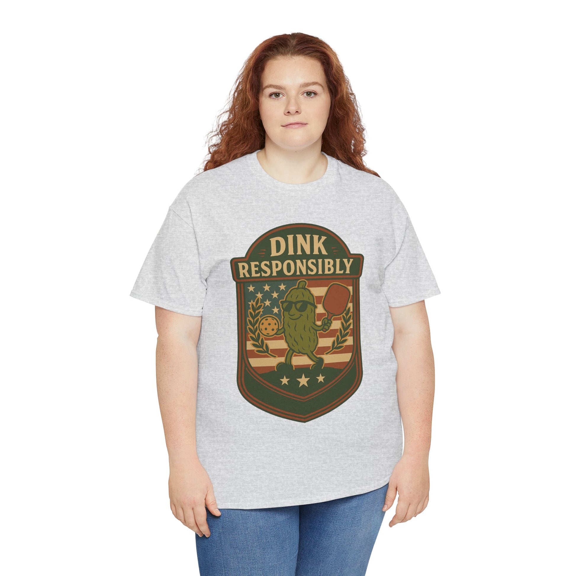 Dink Responsibly Pickleball T-Shirt – Funny Sports Tee