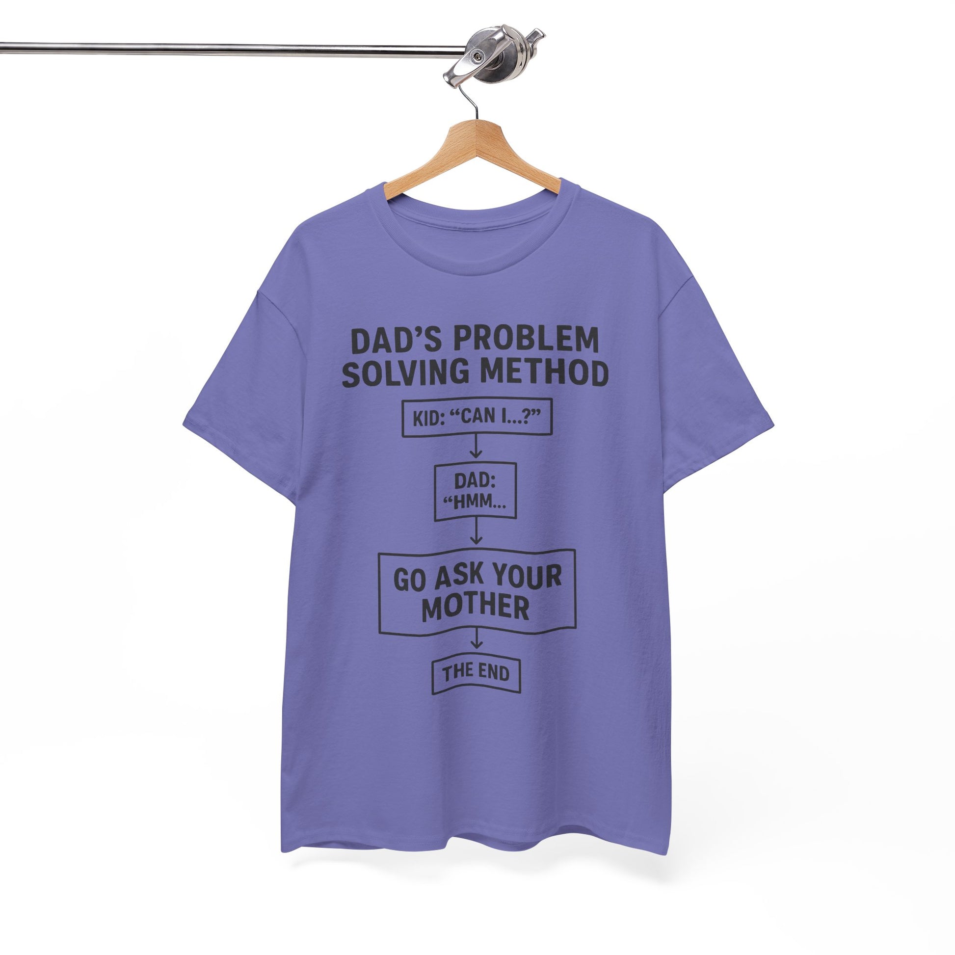 Dad's Problem Solving Method T-Shirt – Funny Father's Day Gift