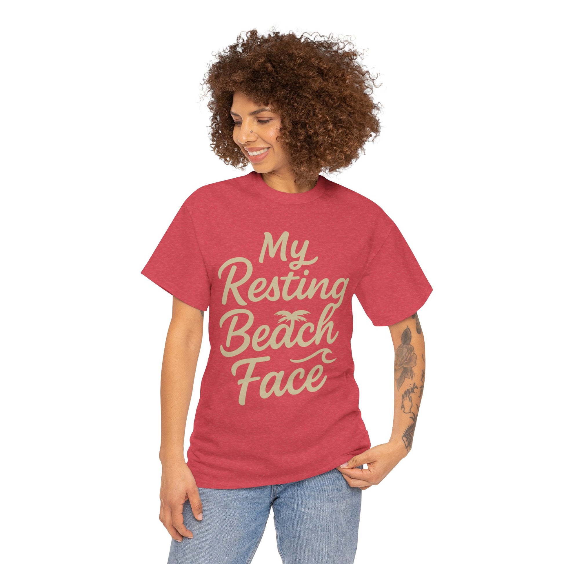 My Resting Beach Face Tee – Funny Summer Vibes T-Shirt