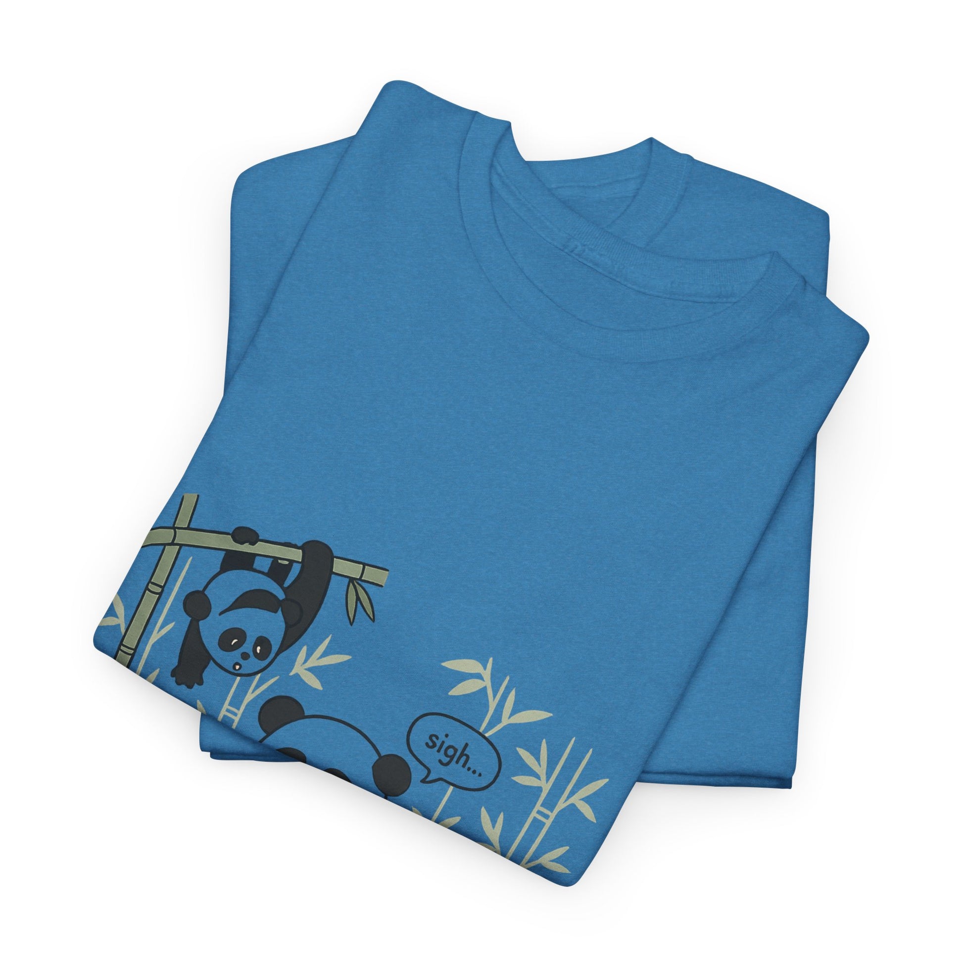 Unisex Panda-Monium T-Shirt – Fun Casual Wear for Animal Lovers