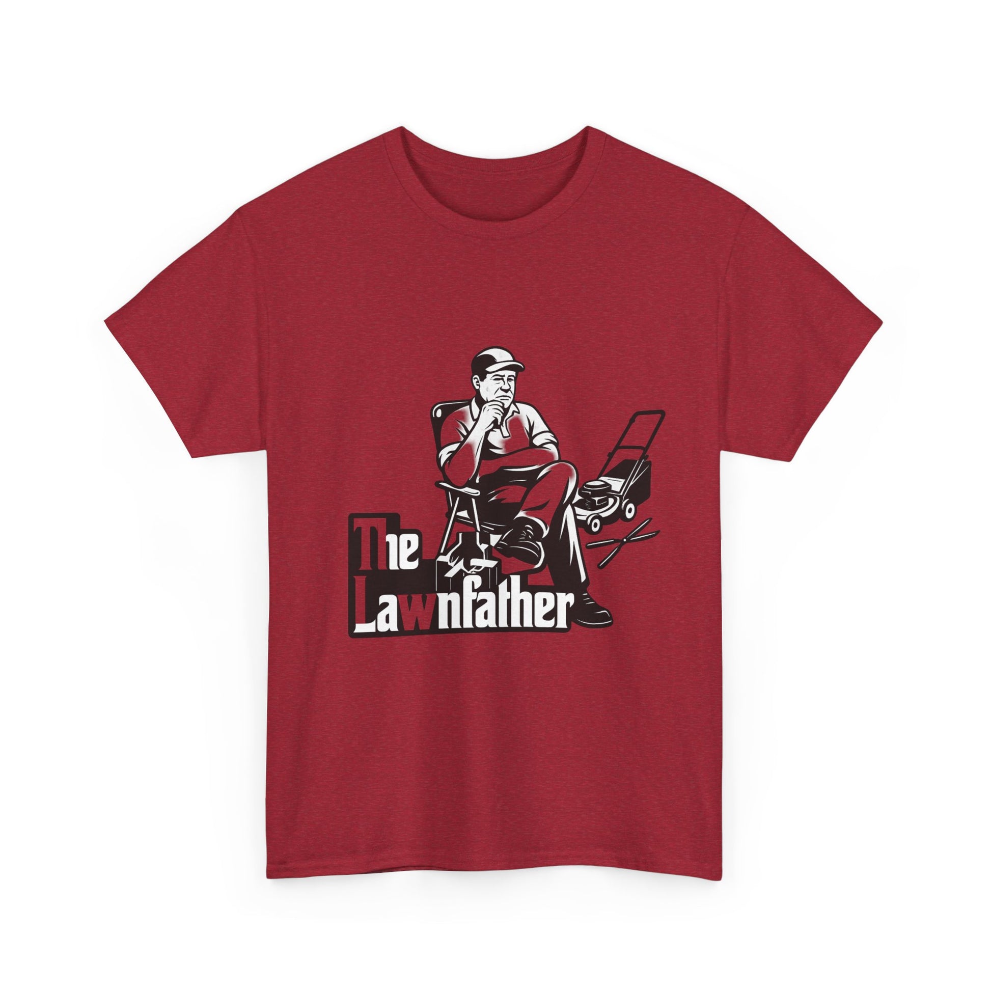 The Lawnfather Funny Gardening T-Shirt for Men