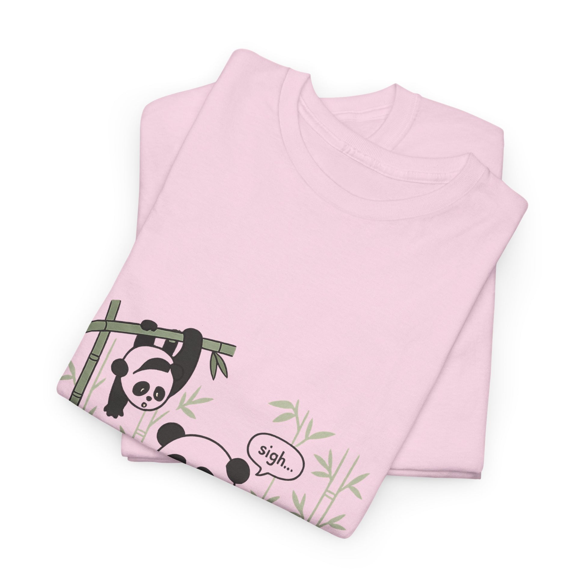 Unisex Panda-Monium T-Shirt – Fun Casual Wear for Animal Lovers