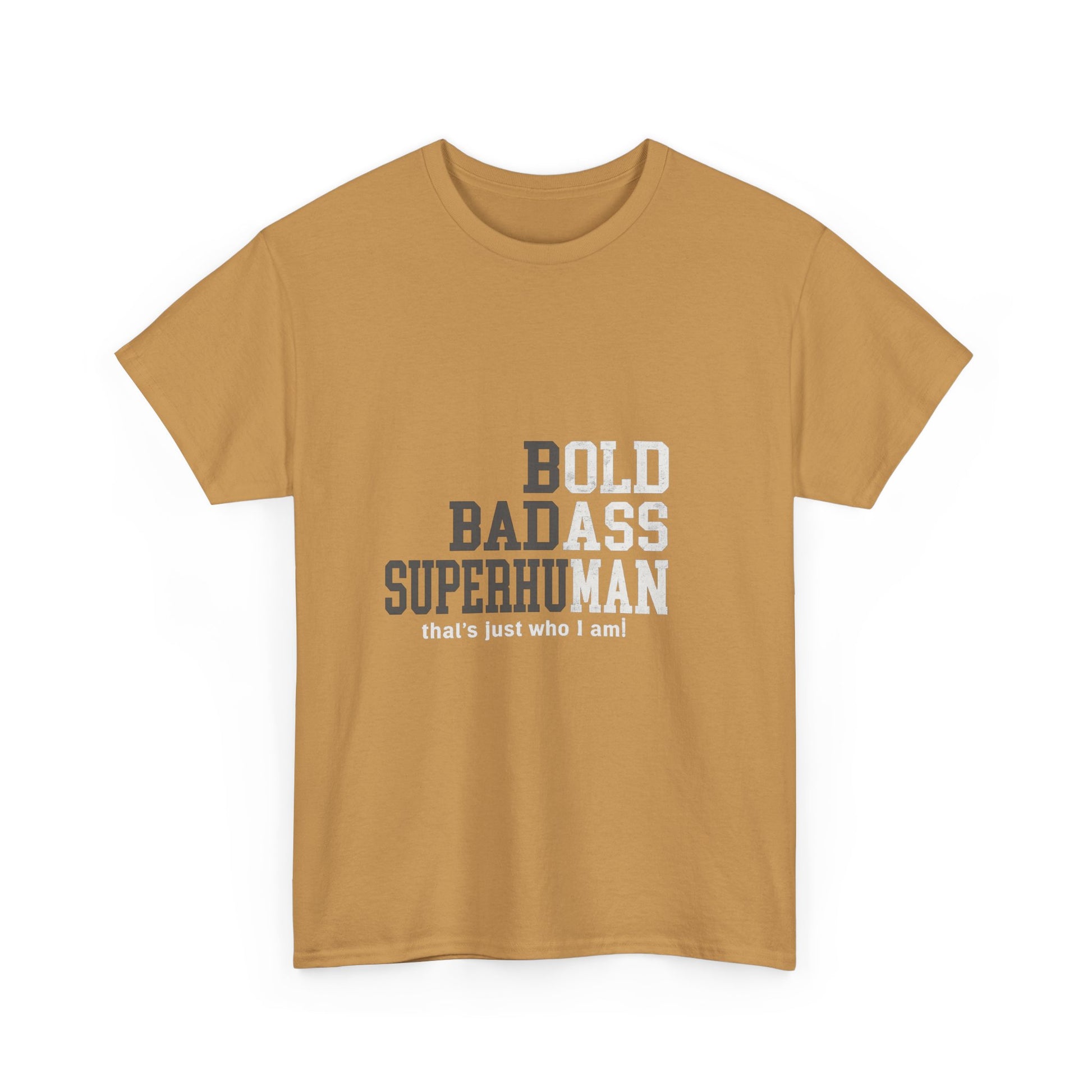 Bold Badass Superhuman Tee – Empowering Unisex Graphic Shirt