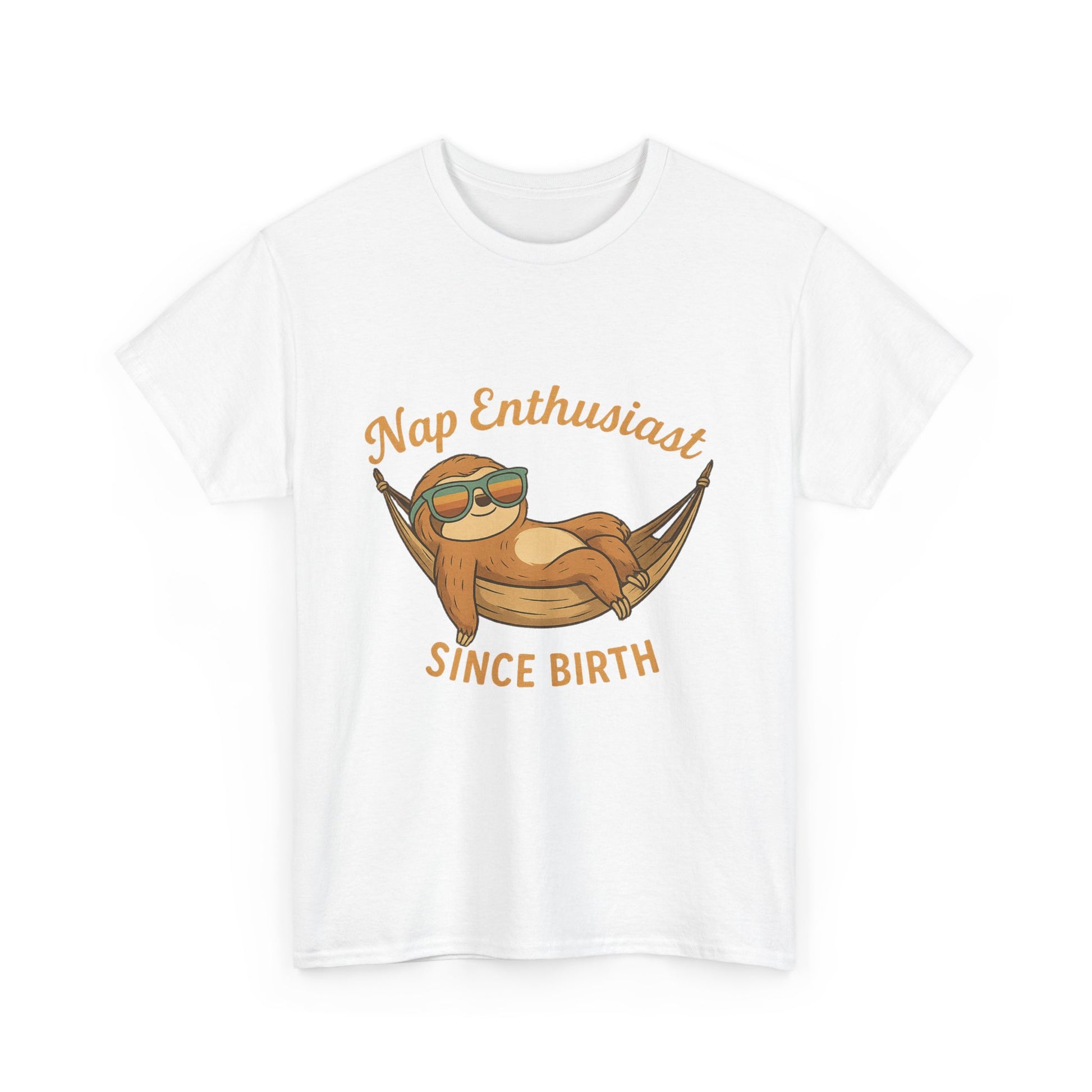Nap Enthusiast Sloth T-Shirt – Funny Vintage Animal Tee
